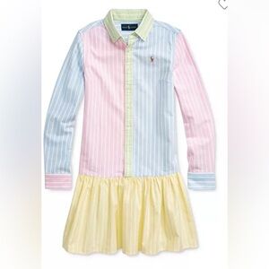 EUC Ralph Lauren
Girls' Oxford Fun Shirtdress - Big Kid